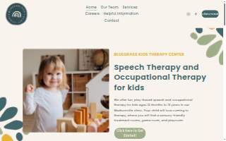 Bluegrass Kids Therapy Center, LLC website