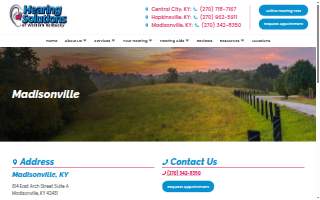 Hearing Solutions website