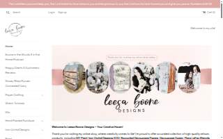 Leesa Boone Designs website
