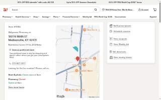 Walgreens Pharmacy of Madisonville website