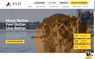 Atlas Physical Therapy, a H2 Health Company website