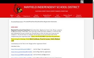 Head Start website