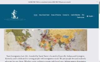 Nasir Immigration Law PLLC of Mayfield website