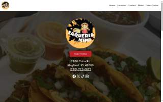 Taqueria Mimi website