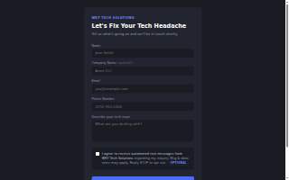 WKY Tech Solutions website