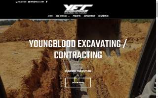 Youngblood Excavating & Contracting, LLC website