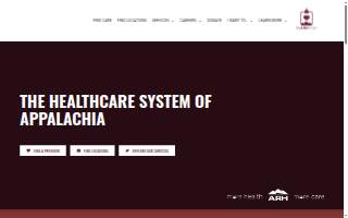 ARH Women's and Family Health Center - Middlesboro website