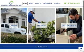 Emery Exterminating website