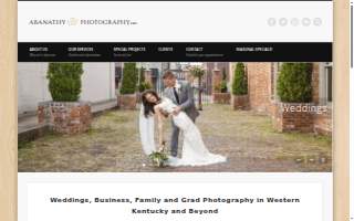 Abanathy Photography, LLC website
