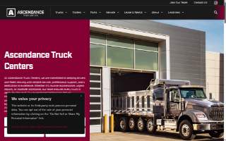 Ascendance Truck Centers of Murray website