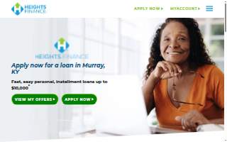 Heights Finance website