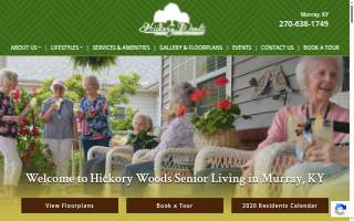 Hickory Woods Senior Living Community website