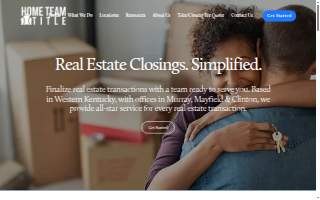 Home Team Title website