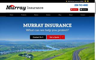 Murray Insurance - Jason Billington website