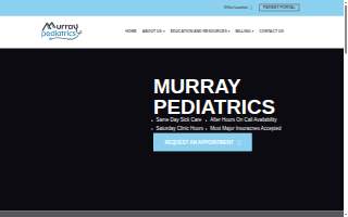 Murray Pediatrics website