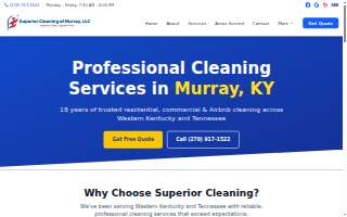 Superior Cleaning of Murray, LLC website