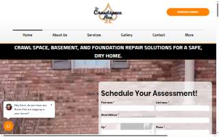 The Crawlspace Ace website