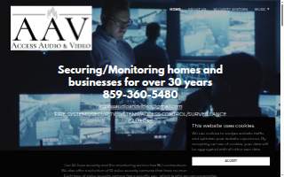 Access Audio & Video website