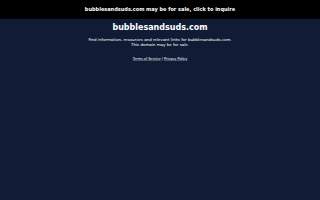 Bubbles and Suds LLC website