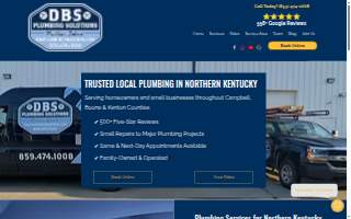 DBS Plumbing Solutions website