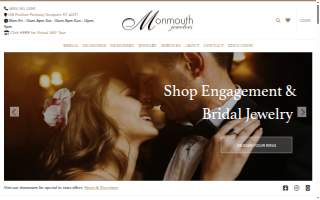 Monmouth Jewelers of Newport website