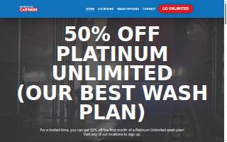 Mr. Spotless Car Wash website