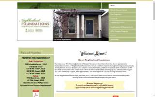 Neighborhood Foundations / Newport Housing Authority website