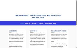 NKY Tutoring of Newport website