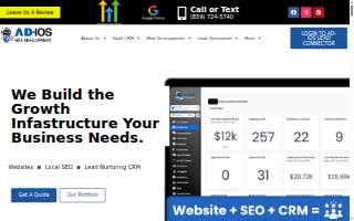 AD-IOS Web Developers website