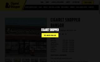 Cigarette City website