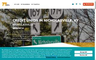 Commonwealth Credit Union of Nicholasville website
