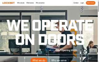 LockNet website