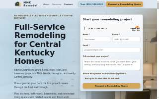 MMK Remodel website