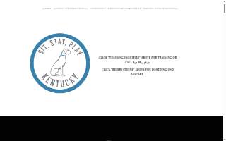 Sit, Stay, Play website