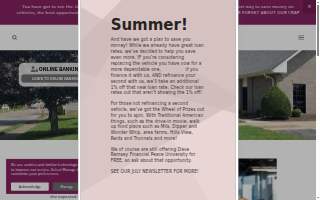 Audubon Federal Credit Union website