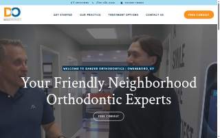 Danzer Orthodontics website