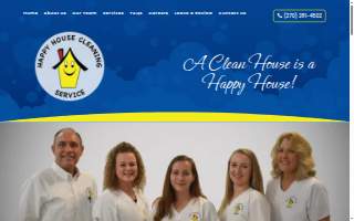Happy House Cleaning Service, LLC website