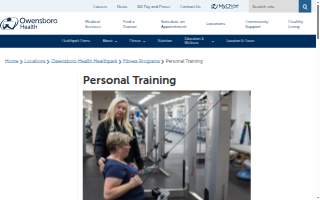 Healthpark Personal Training website