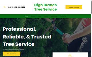 High Branch Tree Service website