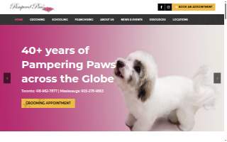 Pampered Paws of Owensboro website