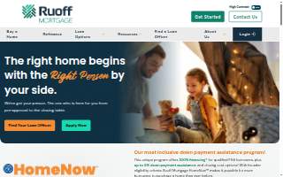 Ruoff Mortgage - South Bend of Granger website