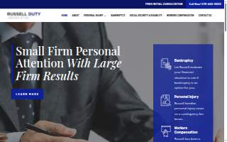 Russell Duty, Attorney at Law website