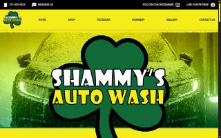 Shammys Auto Wash website