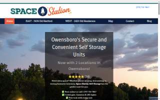 Space Station Self-Storage website