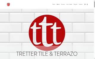 Tretter Tile & Terrazzo website