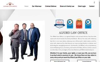 Alford Law Office - Divorce and Criminal Defense Attorneys website