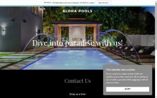 Aloha Pools & Spas of Paducah website