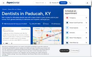 Aspen Dental - Paducah website