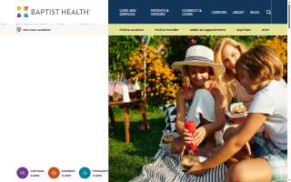 Baptist Health Medical Group Cardiology of Paducah website