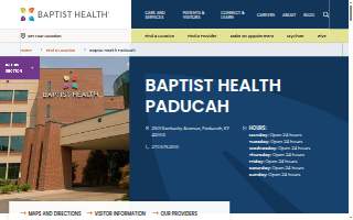 Baptist Health Paducah Allergy & Asthma website
